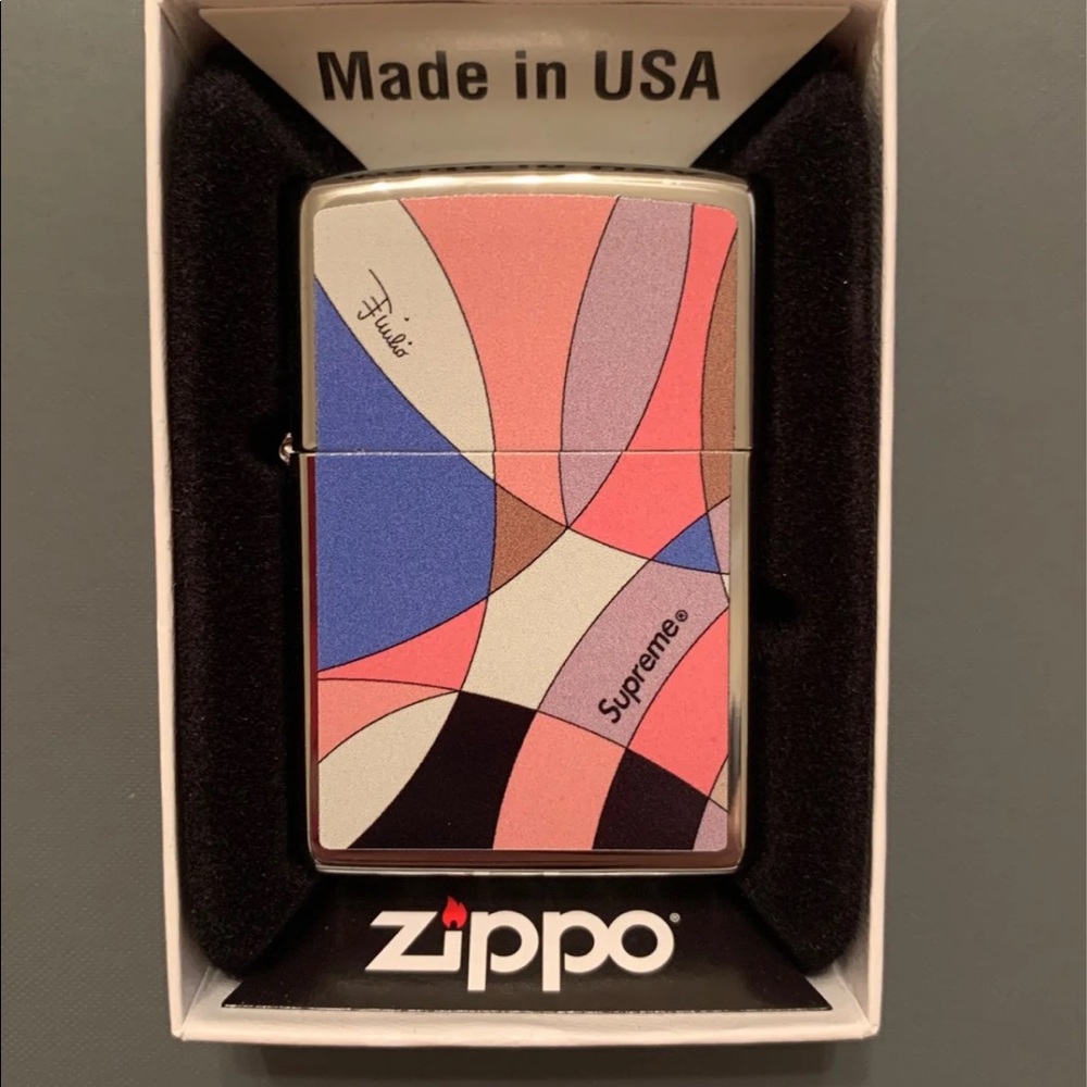 SOLD - Supreme x Emilio Pucci Zippo